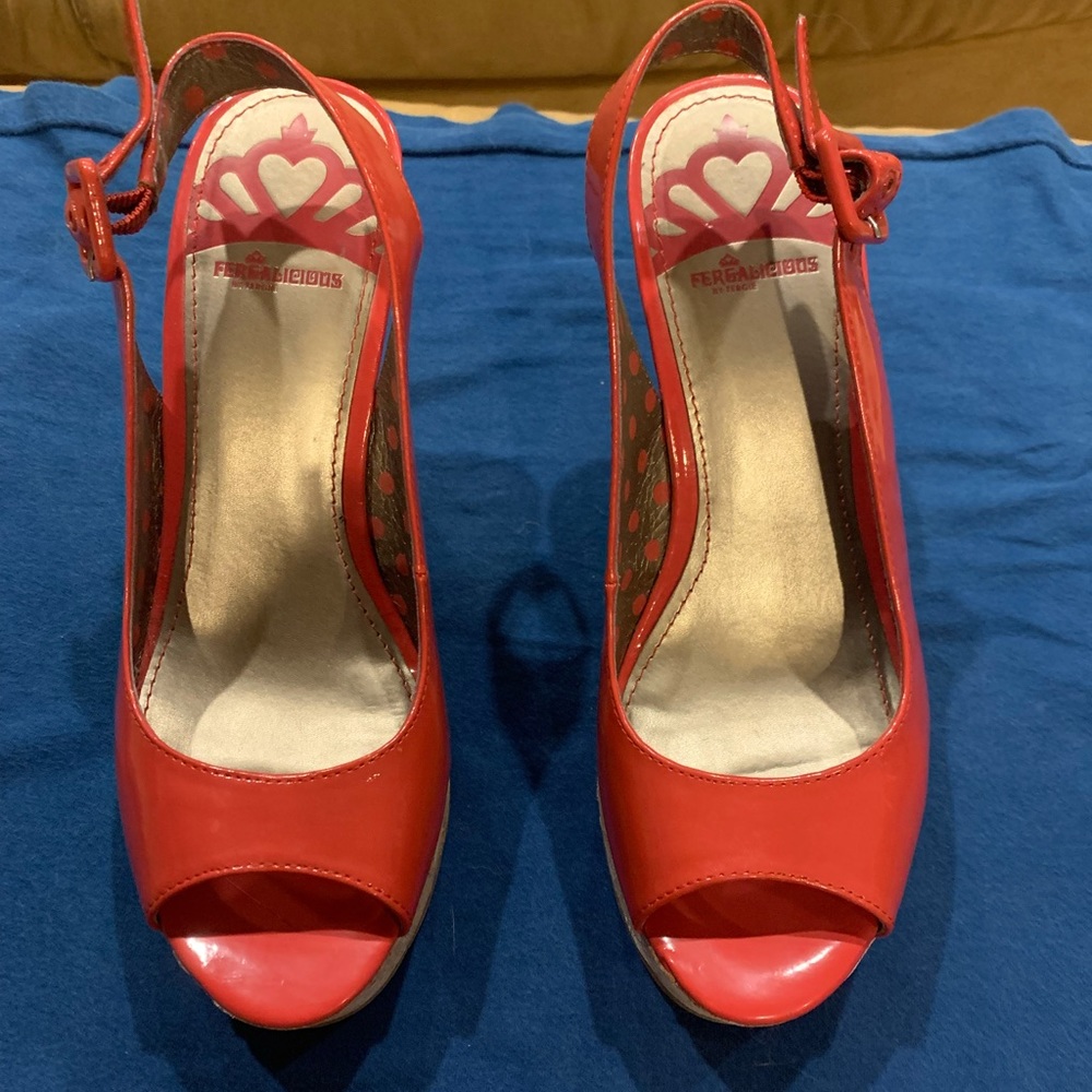 Pink Fergalicious Heels